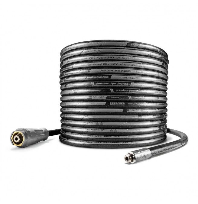 Маркуч за почистване на тръби Karcher, особено гъвкав, 10м, резба R 1/8 image 1