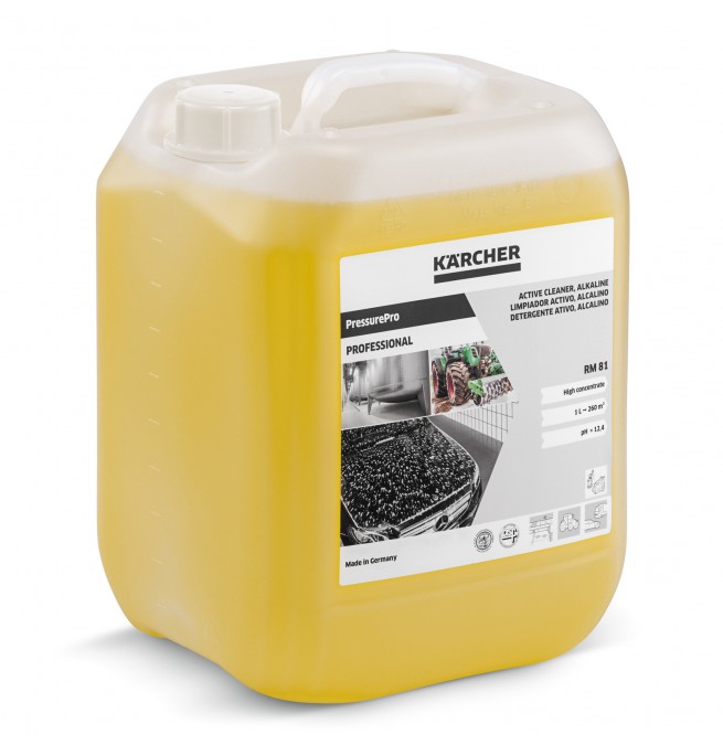 Активен почистващ препарат Karcher, алкален RM 81, без NTA, 10литра опаковка image 1