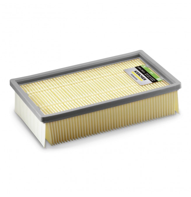 Flat pleated filter, paper image 1