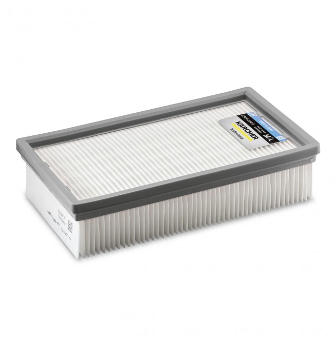 Flat pleated filter, PES image 1